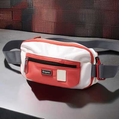 Sac de messagerie fermeture à fermeture à glissière pour le stockage de téléphones mobiles à la mode et pratique