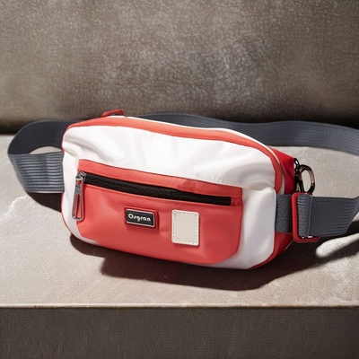 Sac de messagerie fermeture à fermeture à glissière pour le stockage de téléphones mobiles à la mode et pratique