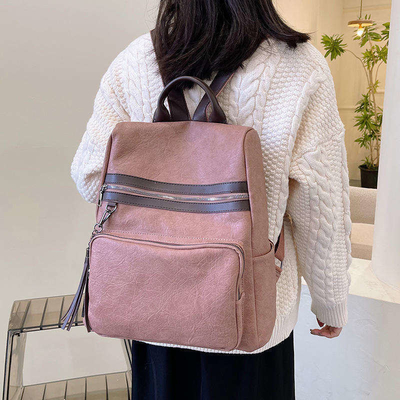 Un sac à dos pour les filles en cuir en PU.