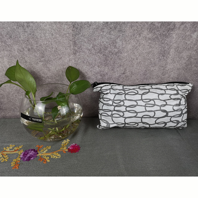 Sac de rangement gris personnalisé polyvalent pour appareils électroniques léger et imperméable