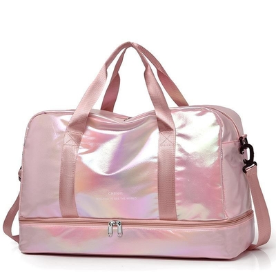 Sac de fitness rectangulaire unisexe en pourpre avec une grande capacité
