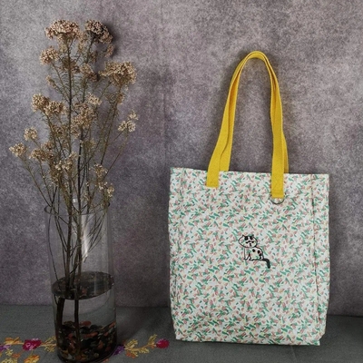 Décoration Des fleurs et des plantes à motifs Cartable Sacs à main pour femme