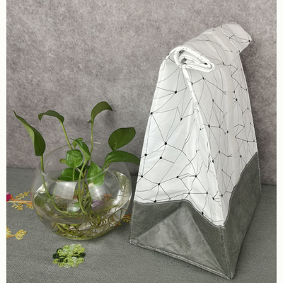 Tyvek sac à dos rectangulaire sac de rangement de couches isolé Solution d' organisation alimentaire