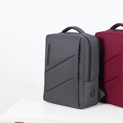 Sac à dos d'affaires personnalisé avec une grande capacité et un matériau anti-vol Oxford