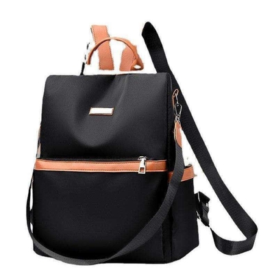 Trapézoïde à poignée de papier Kraft Femmes Kawaii Mini Voyage Porte sur sac à dos