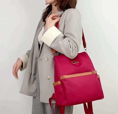 Trapézoïde à poignée de papier Kraft Femmes Kawaii Mini Voyage Porte sur sac à dos