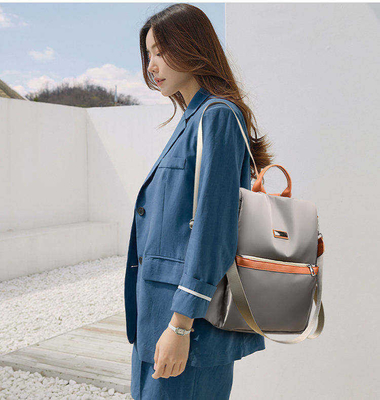 Trapézoïde à poignée de papier Kraft Femmes Kawaii Mini Voyage Porte sur sac à dos
