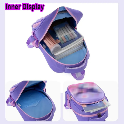 Impression 3D personnalisable de dessins animés Enfants de jardin d'enfants Sac à dos étudiant Sac à dos étanche Enfants de l'école Sac à dos pour enfants Sac à dos de design de l'école Sac à dos