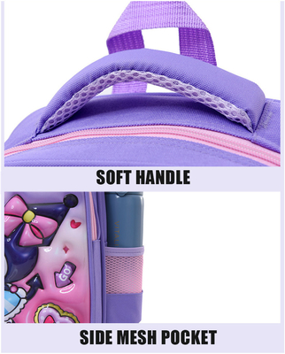 Impression 3D personnalisable de dessins animés Enfants de jardin d'enfants Sac à dos étudiant Sac à dos étanche Enfants de l'école Sac à dos pour enfants Sac à dos de design de l'école Sac à dos