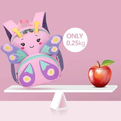 Sac à dos pour enfants mignons Pour les filles Petit dessin animé 3D Enfant sac à livres scolaire Âge 1-3 Journée de garde de la crèche Sac de voyage pour enfants Sac à dos Jouets Sac à dos Cadeau pour enfant Sac de jour