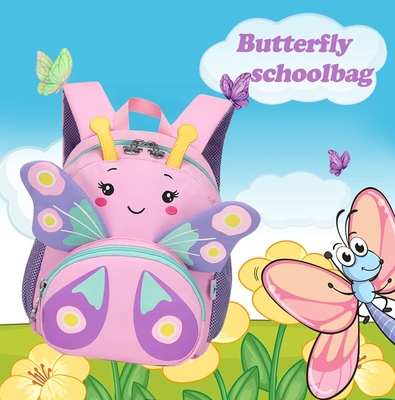 Sac à dos pour enfants mignons Pour les filles Petit dessin animé 3D Enfant sac à livres scolaire Âge 1-3 Journée de garde de la crèche Sac de voyage pour enfants Sac à dos Jouets Sac à dos Cadeau pour enfant Sac de jour