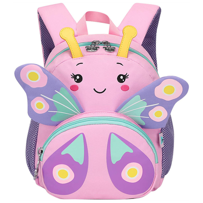 Sac à dos pour enfants mignons Pour les filles Petit dessin animé 3D Enfant sac à livres scolaire Âge 1-3 Journée de garde de la crèche Sac de voyage pour enfants Sac à dos Jouets Sac à dos Cadeau pour enfant Sac de jour
