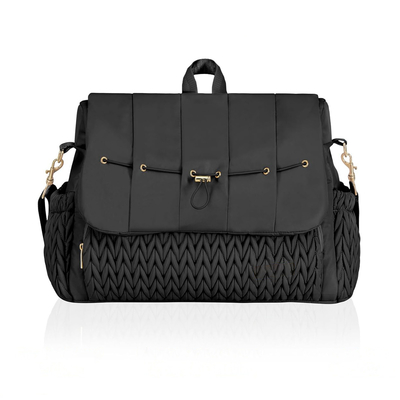 Gros de sac à couches de bébé petit sac à dos de couches de voyage élégant mini sac de jour de maternité sac de maman pour femmes sac à main