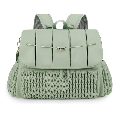 Gros de sac à couches de bébé petit sac à dos de couches de voyage élégant mini sac de jour de maternité sac de maman pour femmes sac à main