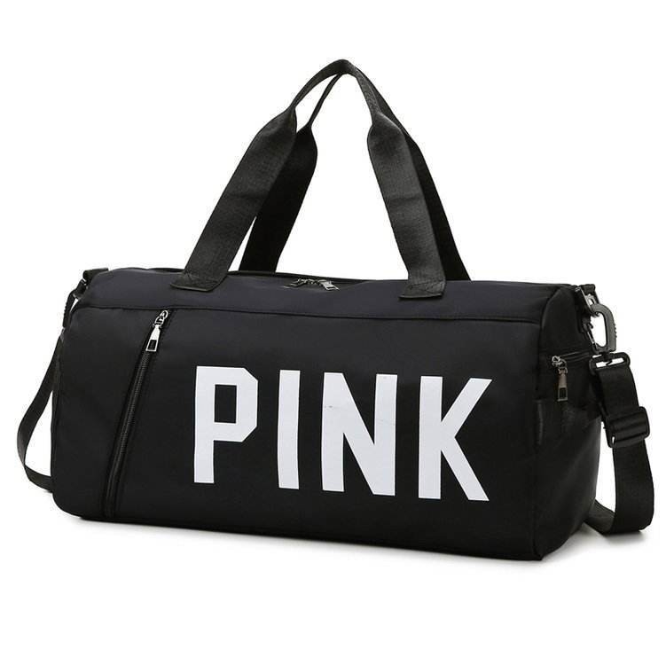 Fermeture à fermeture à glissière mode simple grande capacité multicolore étanche sport salle de sport sac de voyage