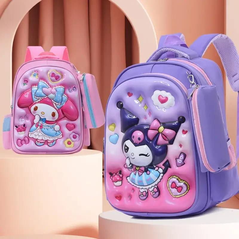 Impression 3D personnalisable de dessins animés Enfants de jardin d'enfants Sac à dos étudiant Sac à dos étanche Enfants de l'école Sac à dos pour enfants Sac à dos de design de l'école Sac à dos