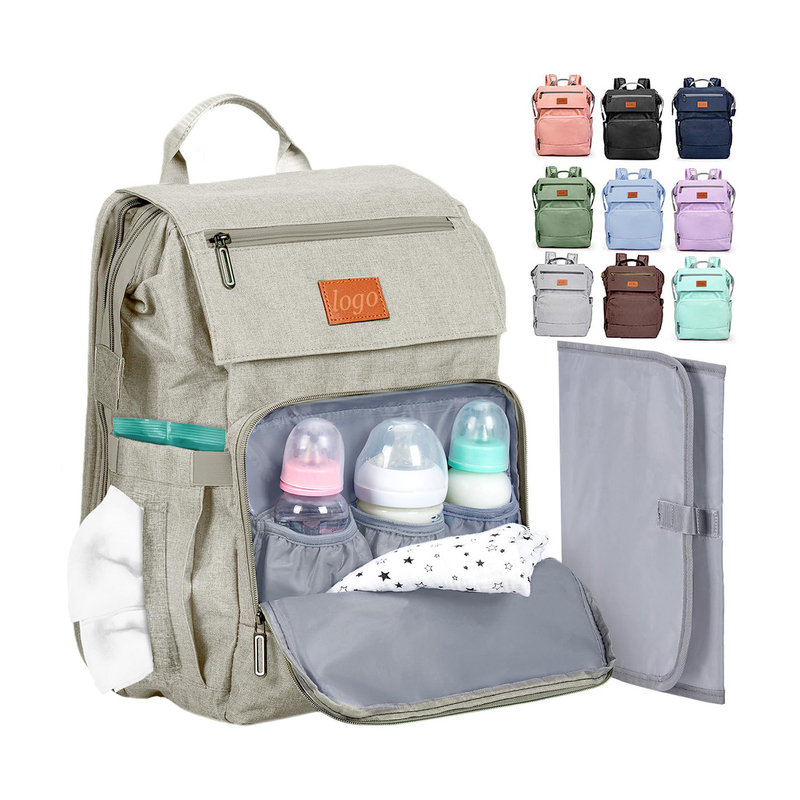 Sac de couche pour bébé sur mesure avec coussin de changement Sac de voyage pour nouveau-né